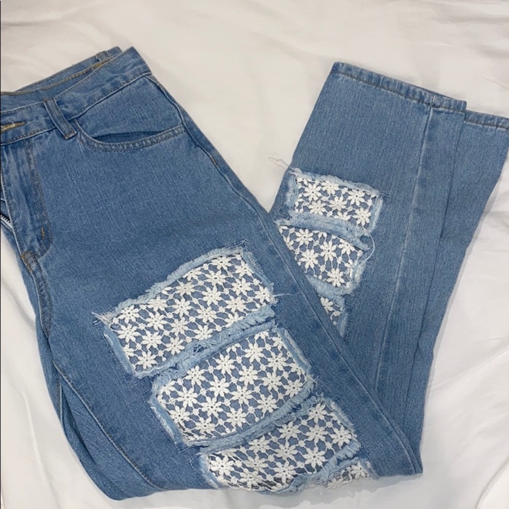 Boyfriend Jeans w Detail